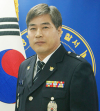 ▲  임갑규 진주경찰서 남강지구대 팀장