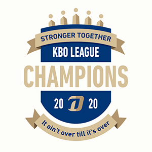 ▲ NC 다이노스 2020 KBO리그 정규시즌 우승 엠블럼.