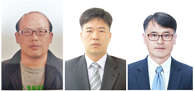 ▲ (왼쪽부터) 오는 25일 명예졸업증서를 받는 진홍근, 권재성, 김기석 씨.
